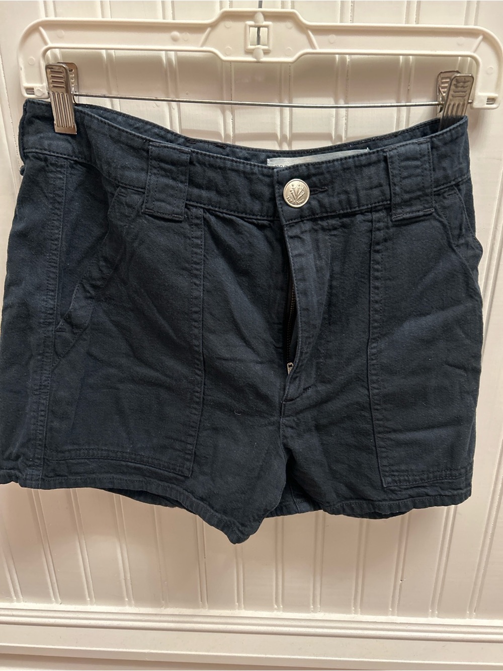 rag & bone Charcoal Gray Utility Shorts Size 25 High Rise